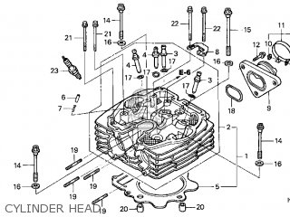 Honda XR250R 2004 (4) USA parts lists and schematics