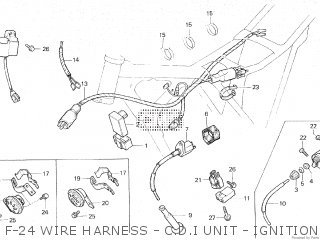 Honda XR350R 1983 (D) parts lists and schematics