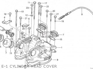 Honda XR350R 1985 (F) parts lists and schematics