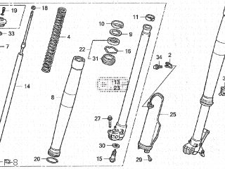 Honda XR400 2008 (8) JAPAN ND08-120 parts lists and schematics