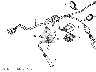 Honda XR400R 1996 (T) USA parts lists and schematics