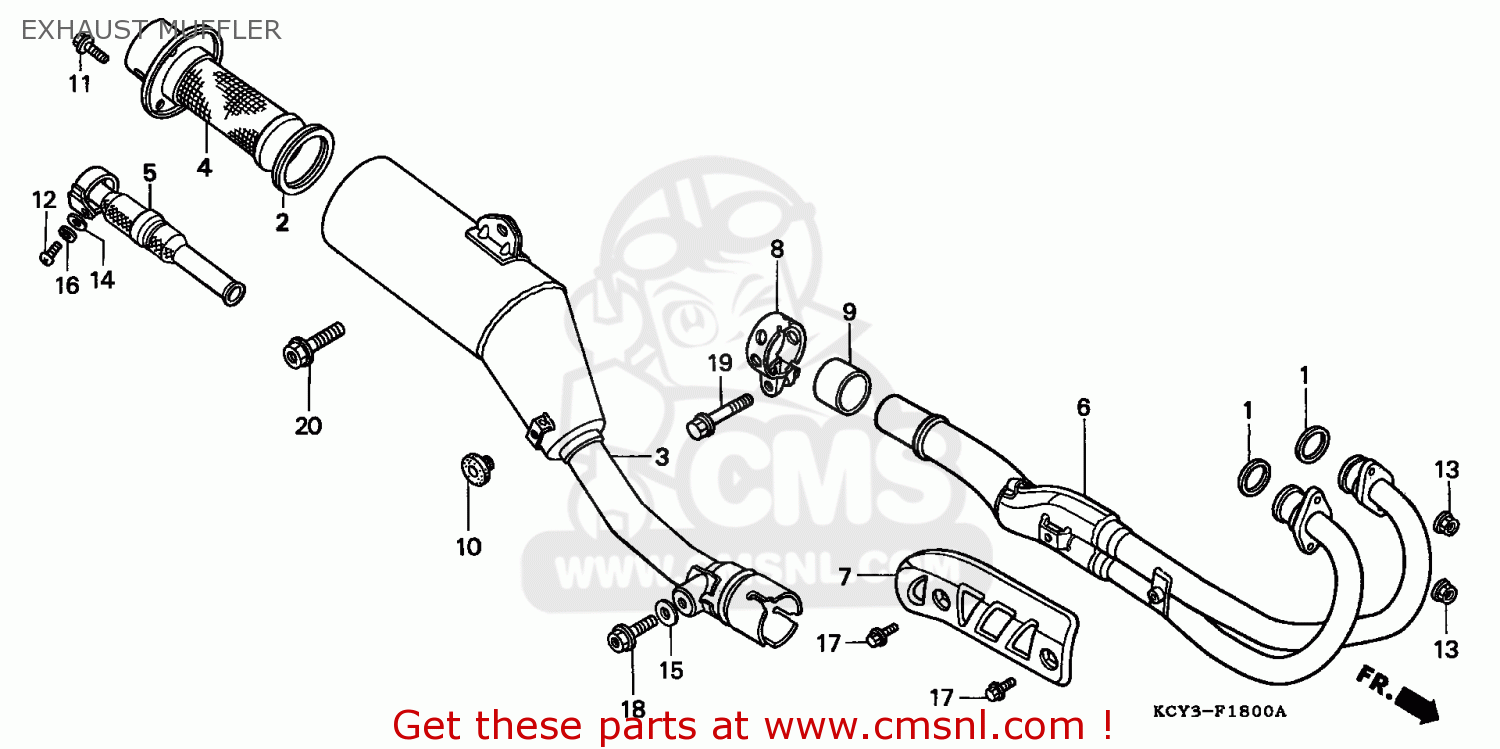 honda xr200 aftermarket exhaust