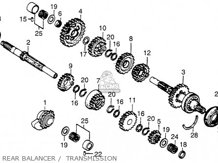 Honda XR500 1980 (A) USA parts lists and schematics