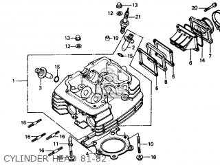 Honda Xr500R 1983 (D) Usa Parts Lists And Schematics
