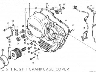 Honda XR500R 1984 (E) parts lists and schematics