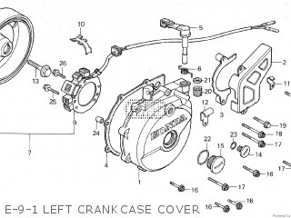 Honda Xr500R 1984 (E) Parts Lists And Schematics