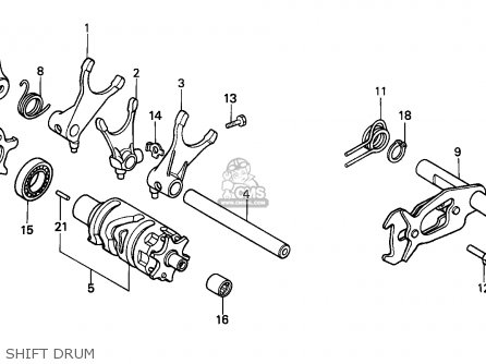 Honda XR600R 1985 (F) AUSTRALIA parts lists and schematics