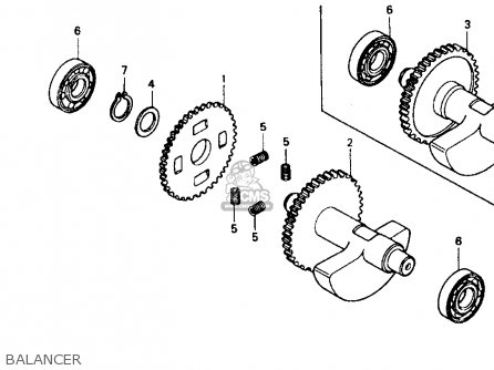 Honda XR600R 1986 (G) USA parts lists and schematics