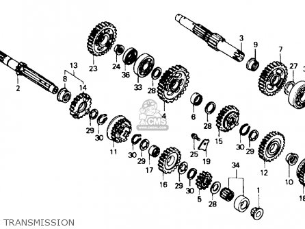 Honda XR600R 1988 (J) USA parts lists and schematics