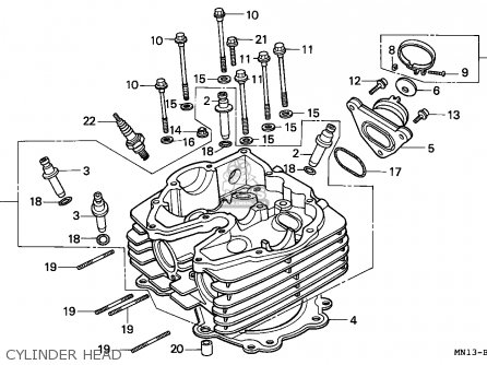 Honda XR600R 1993 (P) AUSTRALIA parts lists and schematics