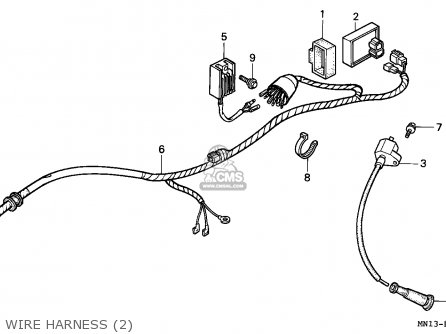 Honda XR600R 1999 (X) CANADA / REF parts lists and schematics