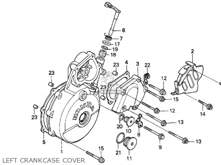 Honda XR650L 1995 (S) USA parts lists and schematics