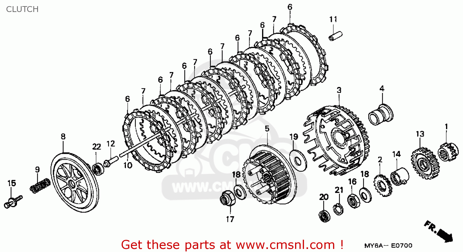 Honda XR650L 2001 (1) USA parts lists and schematics