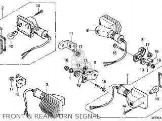 Honda XR650L 2001 (1) USA parts lists and schematics