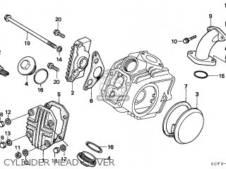 Honda XR70R 2003 (3) EUROPEAN DIRECT SALES parts lists and schematics