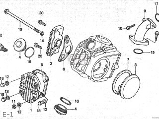 Honda XR70R 2003 (3) JAPAN DE02-160 parts lists and schematics