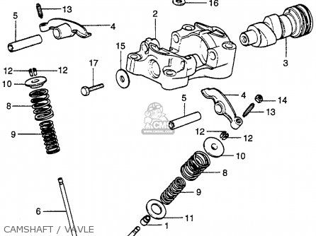 Honda XR75 K0 1973 USA parts lists and schematics