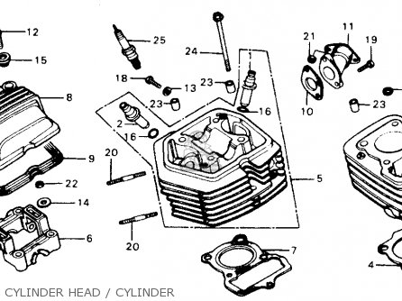 Honda XR75 K4 1977 USA parts lists and schematics  Wiring Diagram For 75 Xr75 Honda    Cmsnl.com