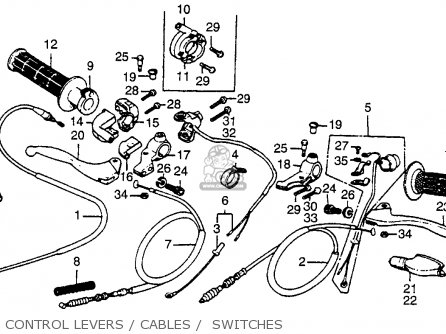 Honda XR80 1979 (Z) USA parts lists and schematics