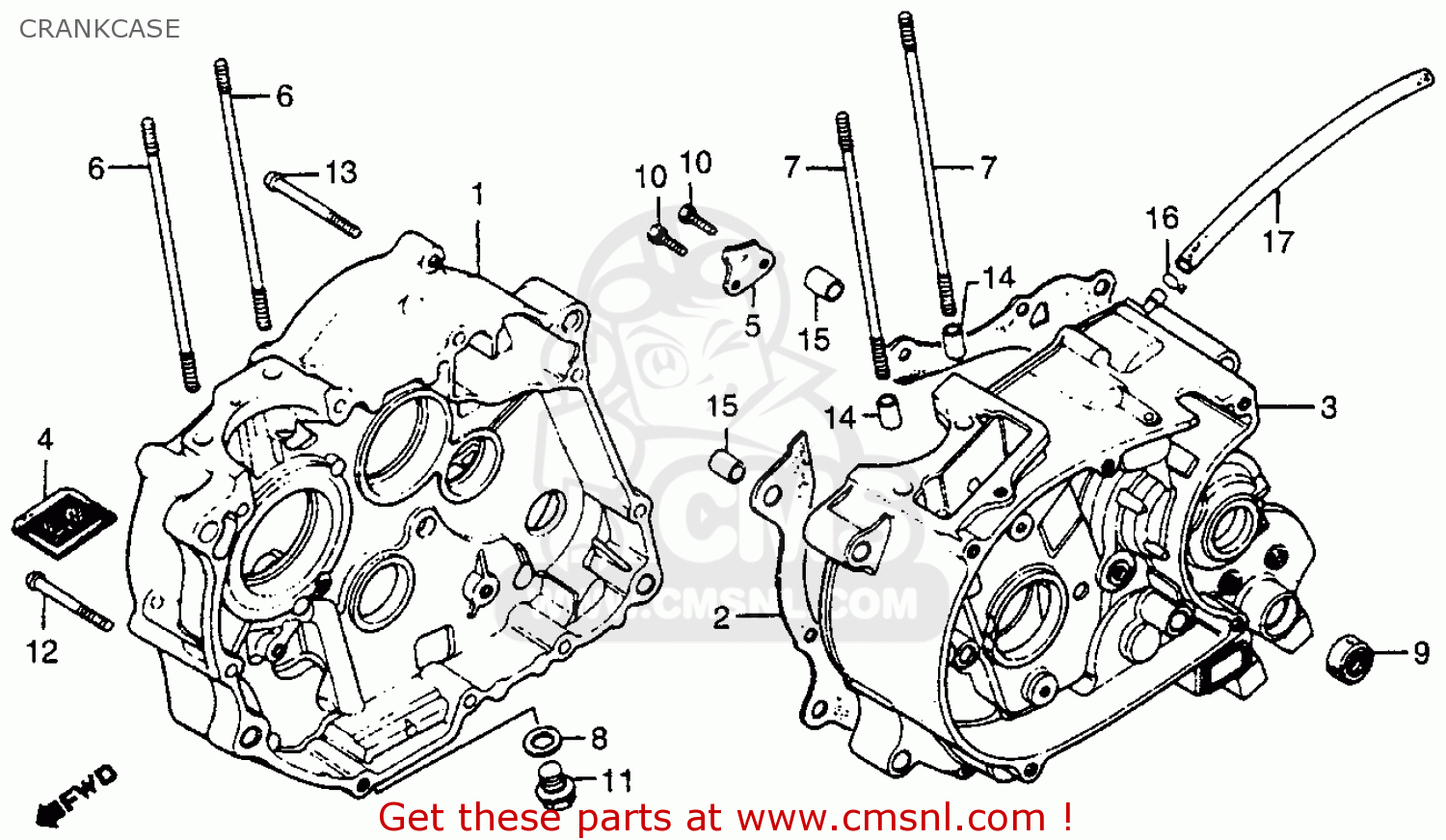 Honda Xr80 Parts Diagram