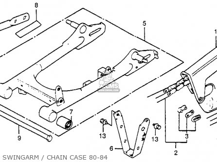 Honda XR80 1983 (D) USA parts lists and schematics Honda XR80 1983 (D) USA parts lists and schematics