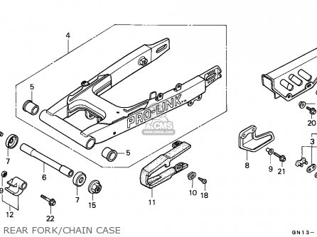 Honda XR80R 1986 (G) AUSTRALIA parts lists and schematics