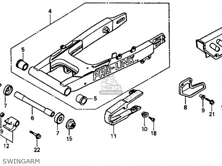 Honda Xr80r 1986 (g) Usa Parts Lists And Schematics