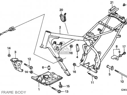 Honda XR80R 2001 (1) EUROPEAN DIRECT SALES parts lists and schematics