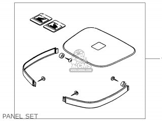 PANEL SET - XRV750 AFRICA TWIN 1999 (X) EUROPEAN DIRECT SALES