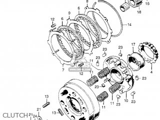 Honda Z50A MINI TRAIL 1972 Z50AK3 USA parts lists and schematics