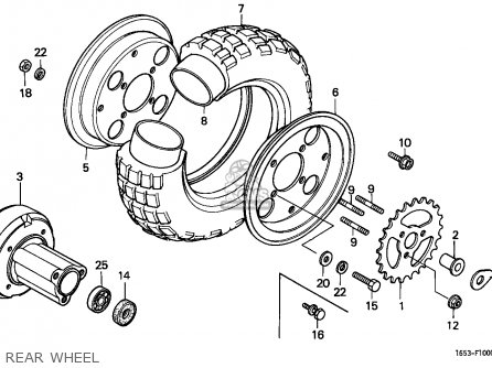 Honda Z50G MONKEY 1979 (Z) GERMANY parts lists and schematics