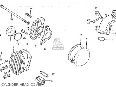 CYLINDER HEAD COVER - Z50GZ GORILLA GENERAL EXPORT MPH