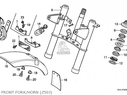 Honda Z50J MONKEY 1979 (Z) SWITZERLAND パーツリストと回路図