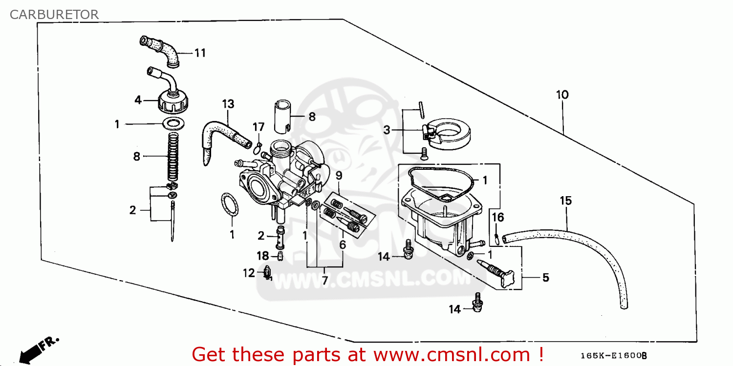 Honda Z50J MONKEY 1993 (P) GENERAL EXPORT KPH CSW CARBURETOR - buy ...