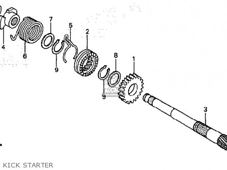 Honda Z50JN MONKEY JAPAN parts lists and schematics
