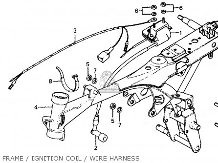 Honda Z50R 1982 (C) USA parts lists and schematics