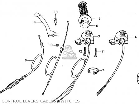 Honda Z50R 1983 (D) USA parts lists and schematics