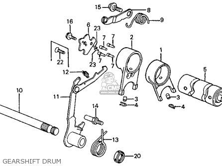 Honda Z50R 1983 (D) USA parts lists and schematics