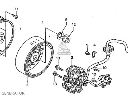 Honda ZN110Y NICE parts lists and schematics kawasaki atv 220 wiring diagram 