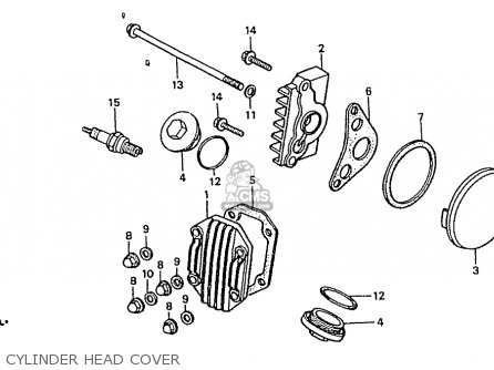 CYLINDER HEAD COVER - ZN110Y NICE