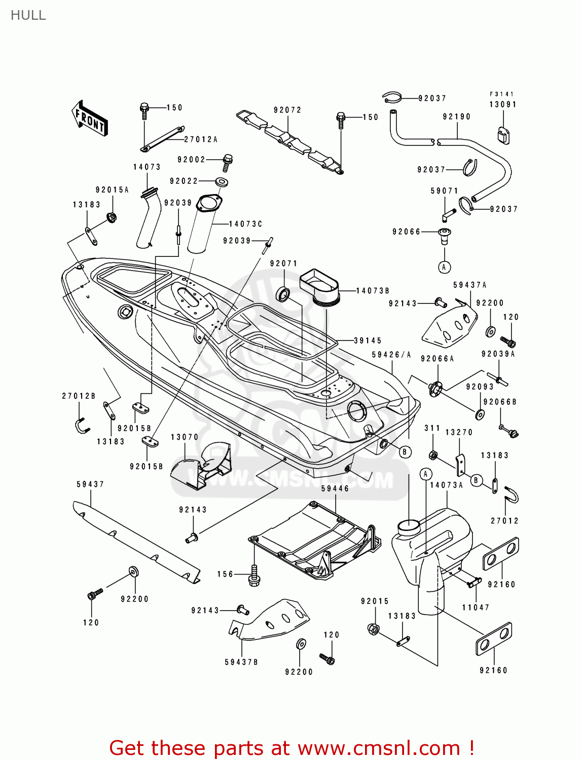 Kawasaki HOOK,BOW EYE 270123766 Kawasaki HOOK,BOW EYE 270123766
