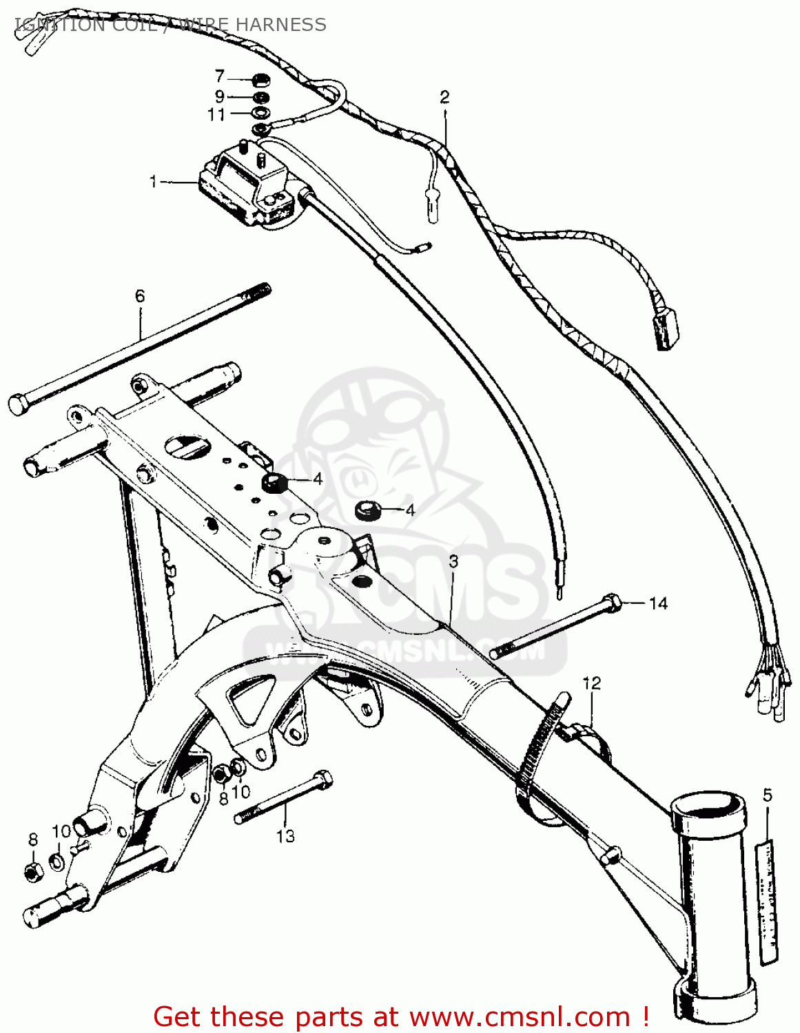Wiring Harnes Honda Ct90 K4 - Wiring Diagram Schemas