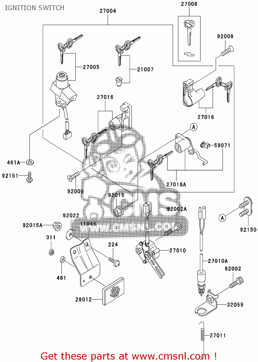 Kawasaki BOLT,6X28 920021537 Kawasaki BOLT,6X28 920021537