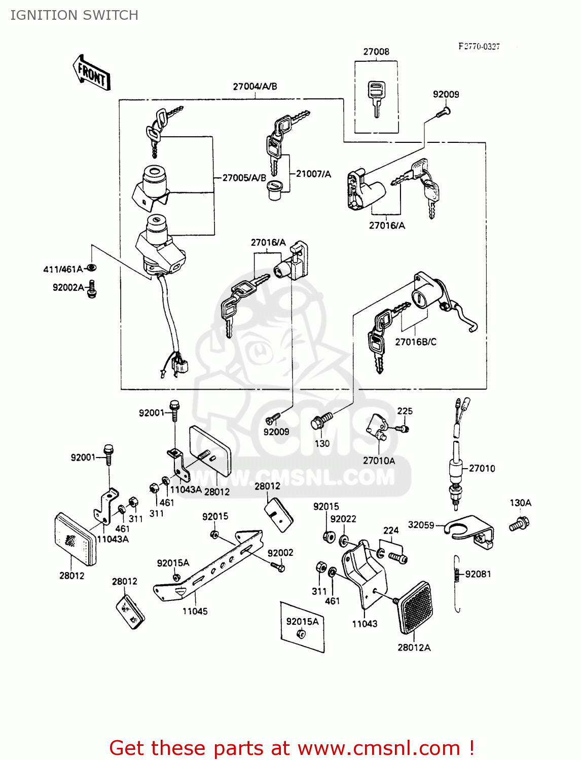 270045328: Switch-assy Kawasaki - Buy The 27004-5328 At Cmsnl