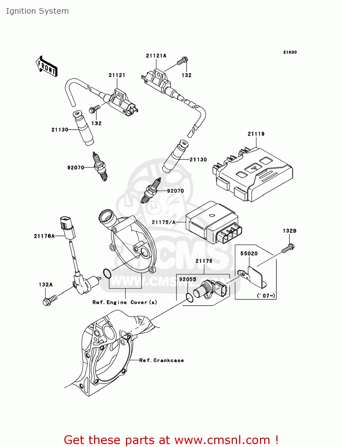 211190076 Igniter Kawasaki buy the 211190076 at CMSNL