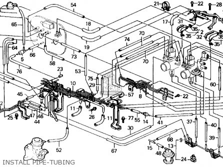 17410PK1661: Pipe B, Install Honda - buy the 17410-PK1-661 at CMSNL