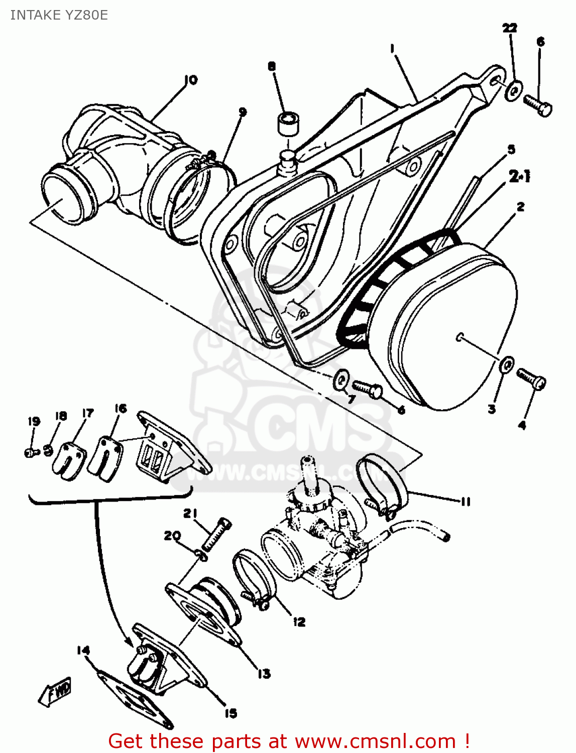 2J51445800: Guide Yamaha - buy the 2J5-14458-00 at CMSNL