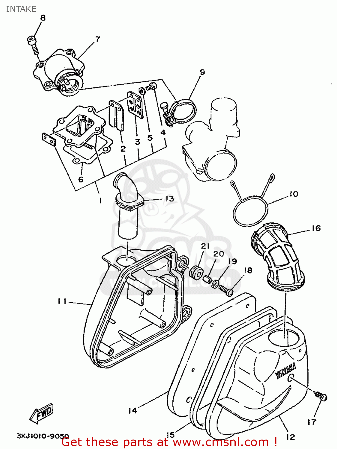 3KJ1445200: Seal Yamaha - buy the 3KJ-14452-00 at CMSNL