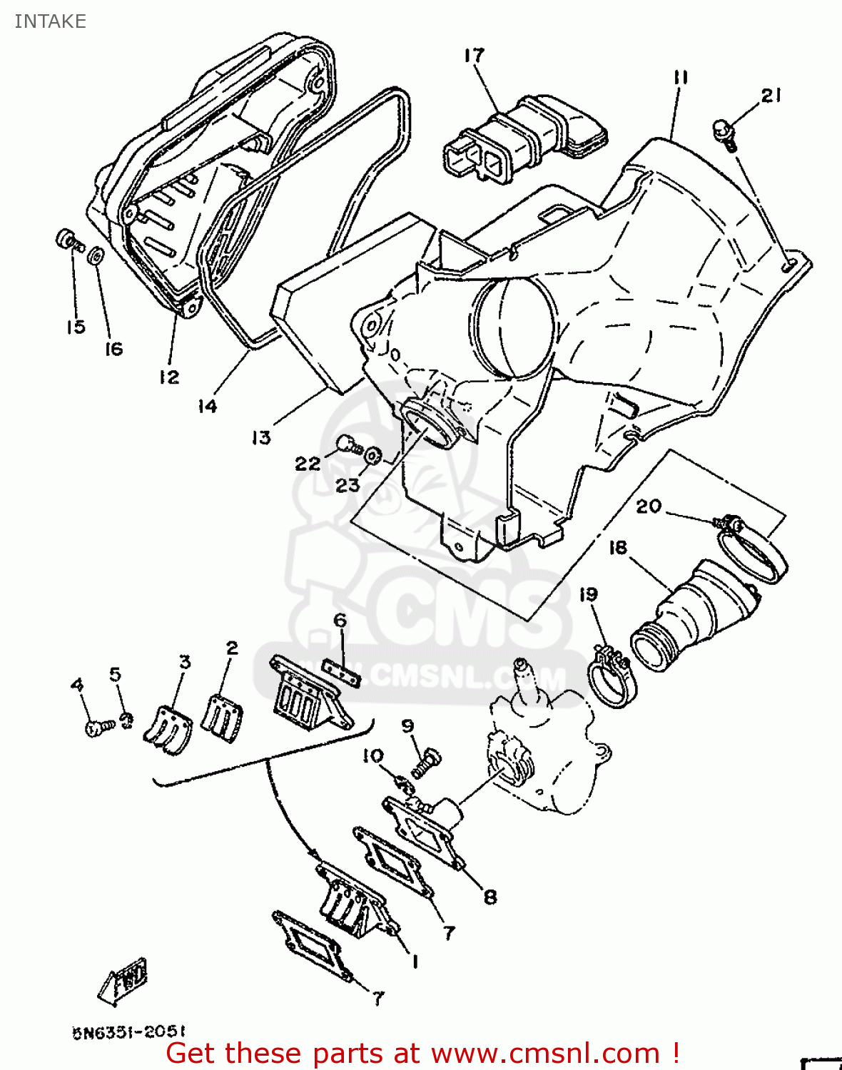 4U11361000: Reed Valve Assy Yamaha - buy the 4U1-13610-00 at CMSNL