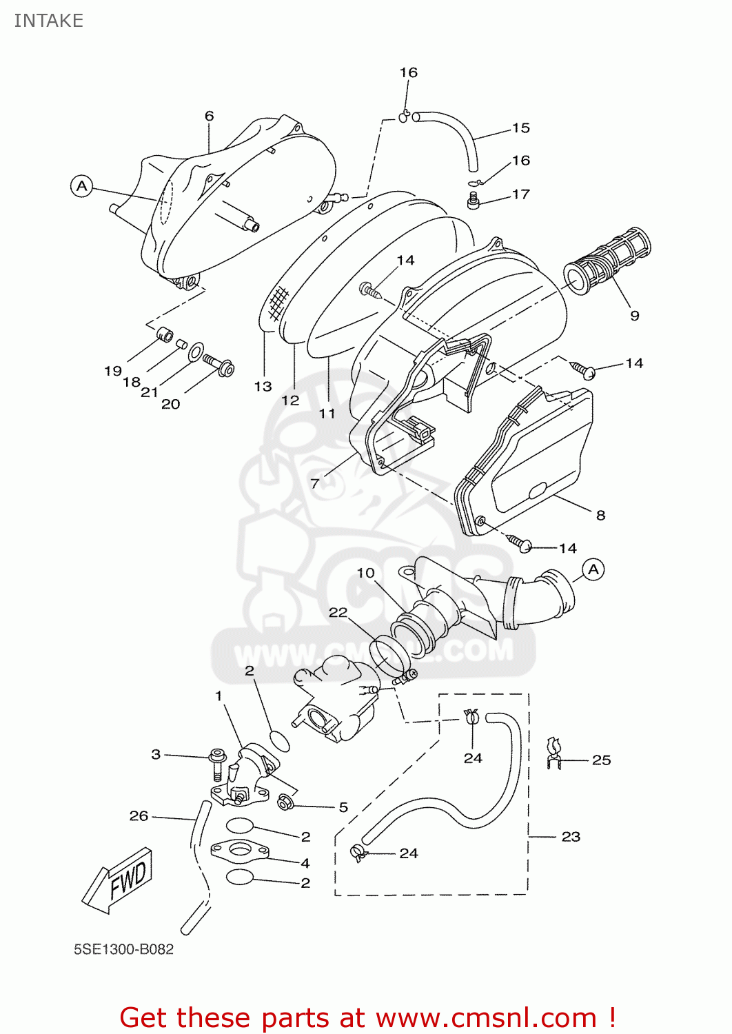 Yamaha JOINT 4HC1359500 Yamaha JOINT 4HC1359500